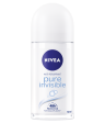 Nivea Pure Invisible Roll-On Anit-Perspirant, 50ml Cheap