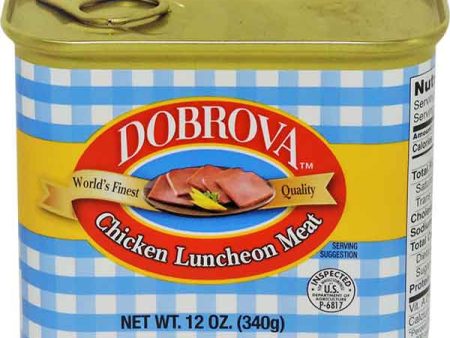 Chicken Luncheon Meat (Dobrova) 12 oz (340g) Sale