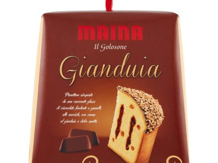 Panettone Gianduia Filled (Maina) 750g For Discount