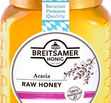 Acacia Blossom Honey, Raw (Breitsamer) 17.6 oz (500g) on Sale