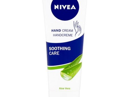 Nivea Hand Cream Soothing Care Aloe Vera, 75 ml Tube on Sale