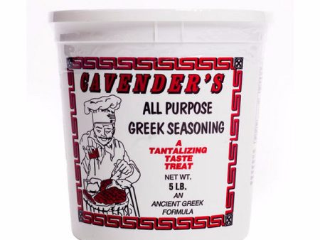 Cavenders All Purpose Greek Seasoning, CASE, 4x5lb Online Sale