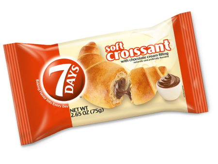 7 Days Soft Croissant with Chocolate, 75g Supply