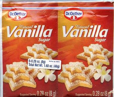 Natural Vanilla Sugar (oetker) 48g For Sale