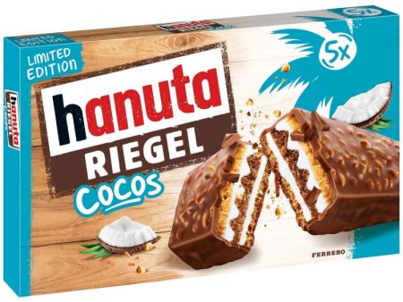 Hanuta Riegel Cocos, 5pk - 172.5g Online