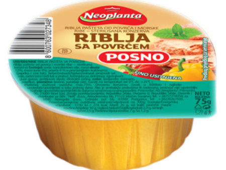 Fish Pate with Vegetables (Neoplanta) 75g Online