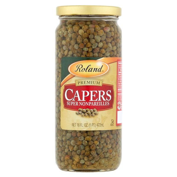 Capers Super Nonpareilles Imported (Roland) 16 oz on Sale