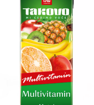 Multivitamin Fruit Nectar (Takovo) 1L Online now