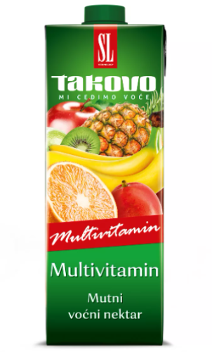 Multivitamin Fruit Nectar (Takovo) 1L Online now