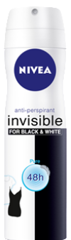 Nivea Spray Deodorant, Invisible, 150ml Cheap