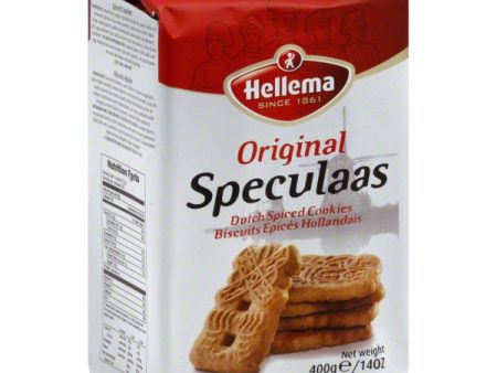 Speculaas Dutch Spiced Windmill Cookies (Hellema) 14 oz (400g) Online now