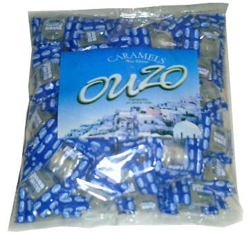 Ouzo Hard Candy (Fantis) 1lb - round tablets on Sale