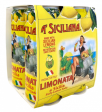 Sicilian Lemon Soda, A’ Siciliana, 4 Pack  - 4 x 330 mL (11.5 Fl Oz) Cans Supply