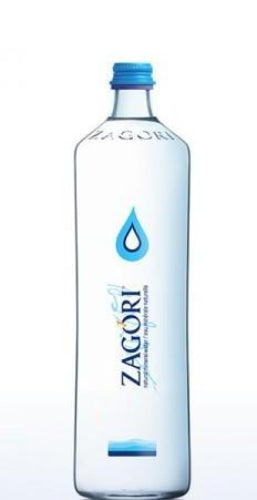 Zagori Natural Mineral Water, 1 L Glass on Sale