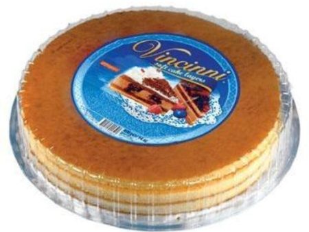 Soft Cake Layers, Light, Round, 400g Hot on Sale