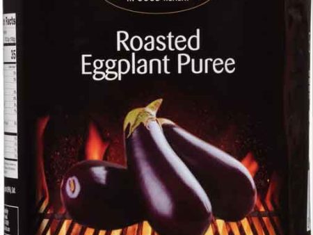 Roasted Eggplant Puree (Sahtein) 6 lb 2.8 oz (2800g) Can For Cheap